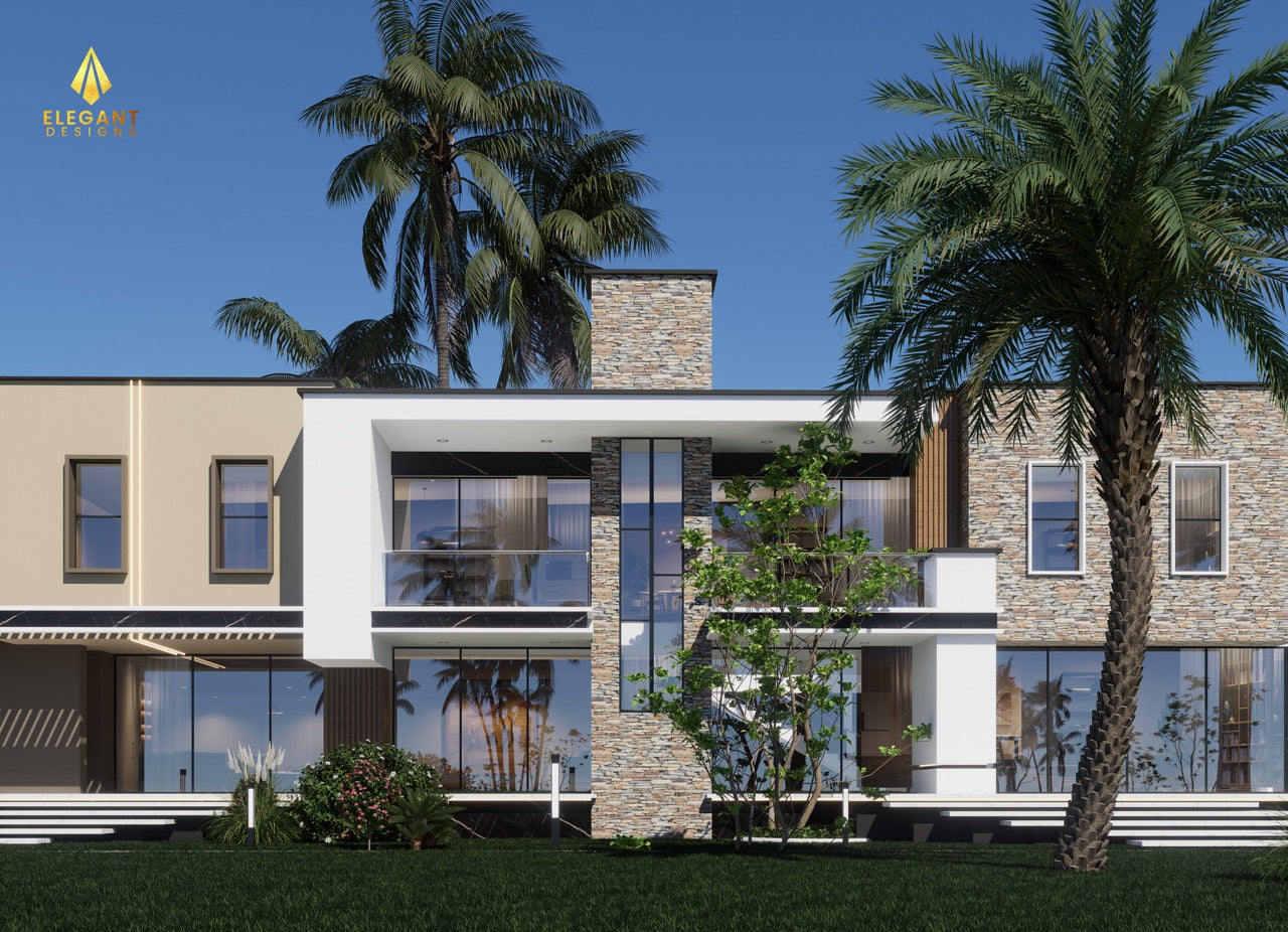 5-Bedroom Ensuite Modern Villa