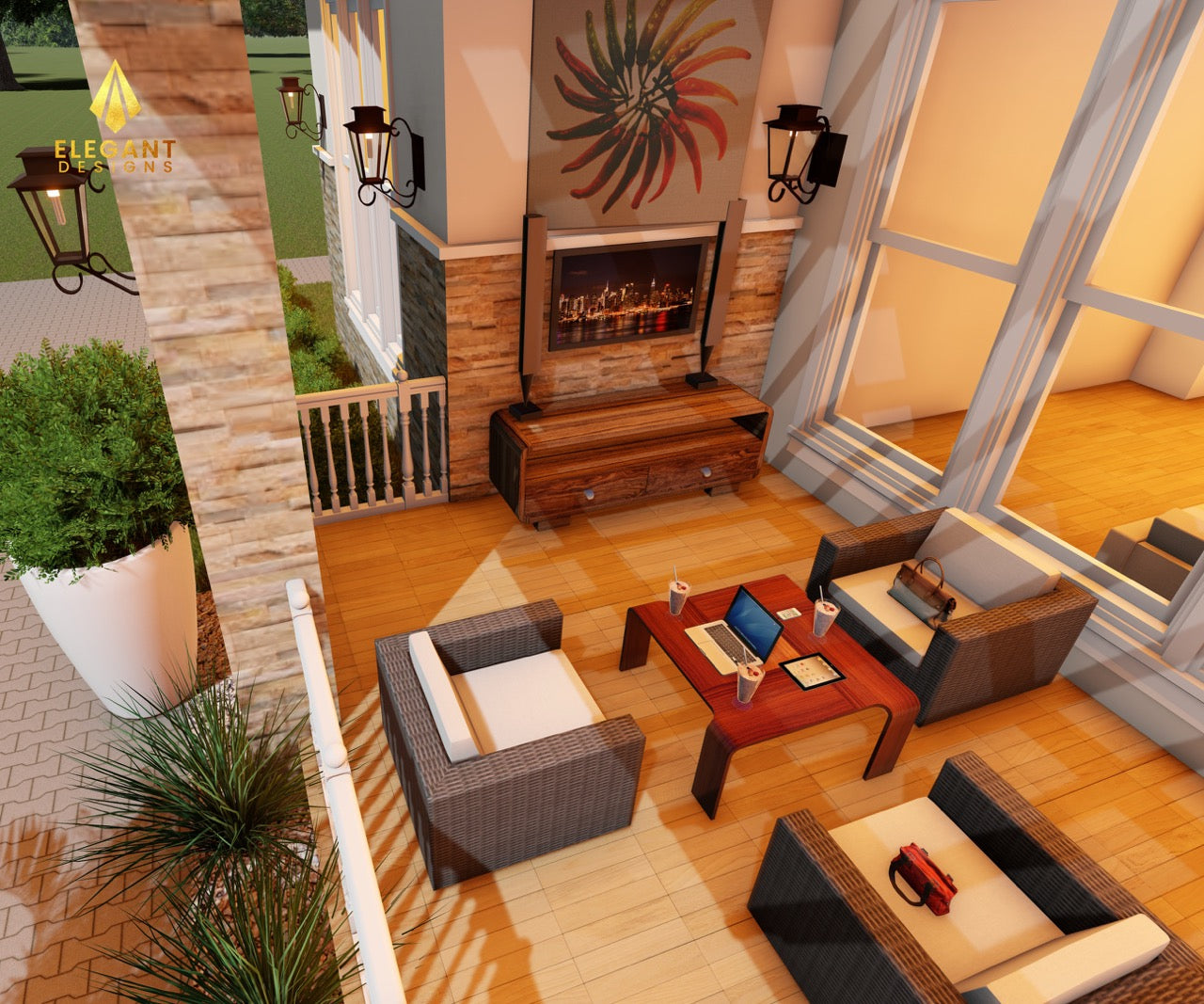 4-Bedroom Ensuite Classical House