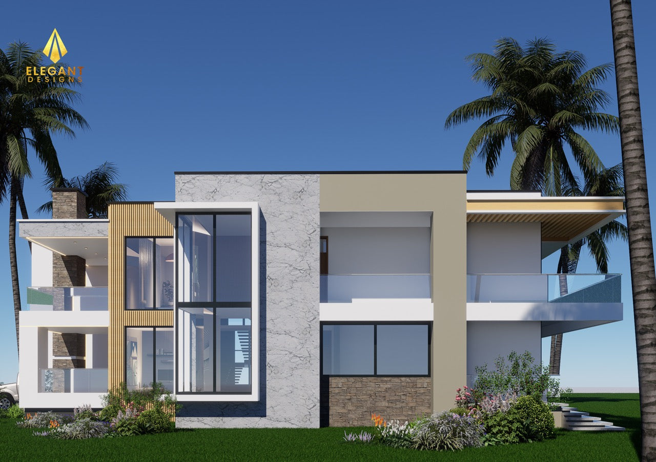 5-Bedroom Ensuite Modern Villa