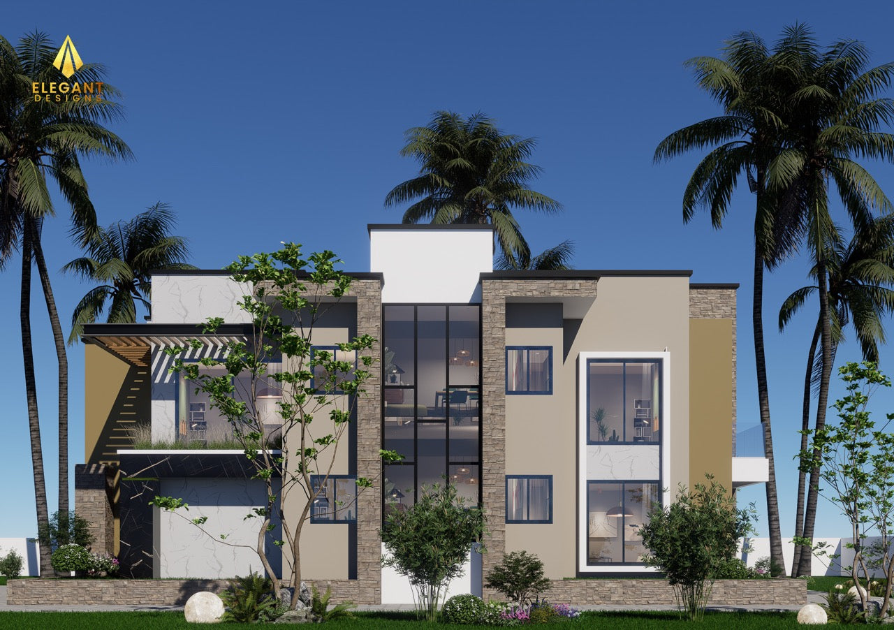 4-Bedroom Ensuite Modern Villa