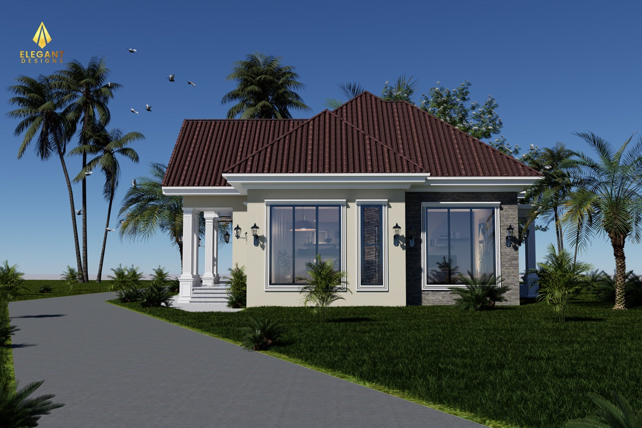 4-Bedroom Ensuite Classical House