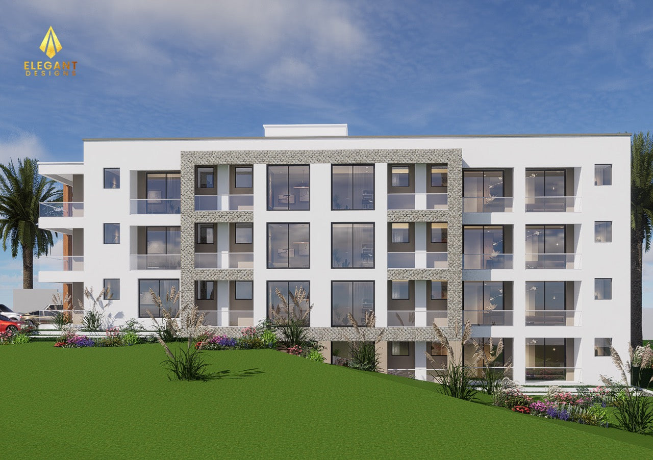 14-Unit Semi-Detached Apartment Building