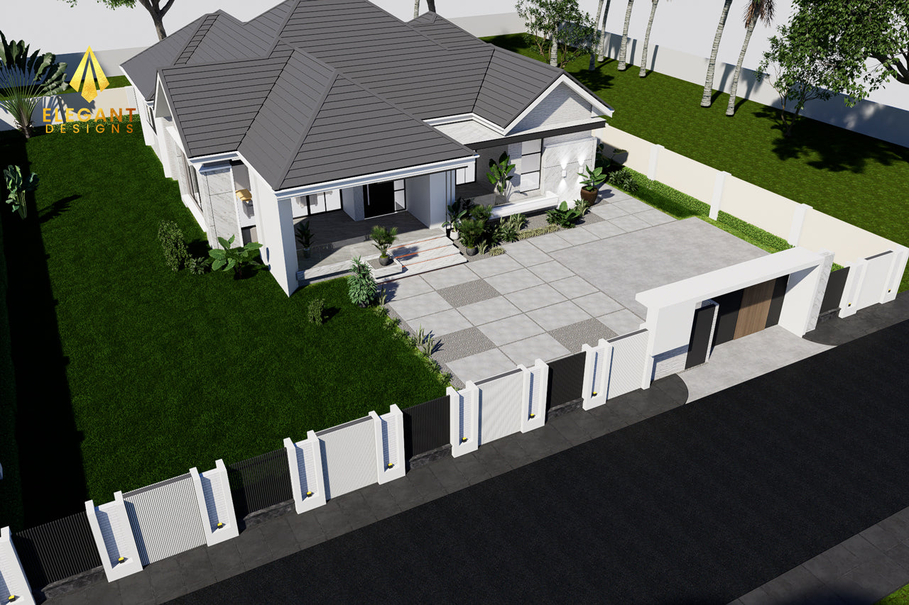 Modern 5 Bedrooms House