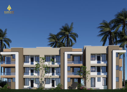 9-Unit Semi-Detached Apartment Building