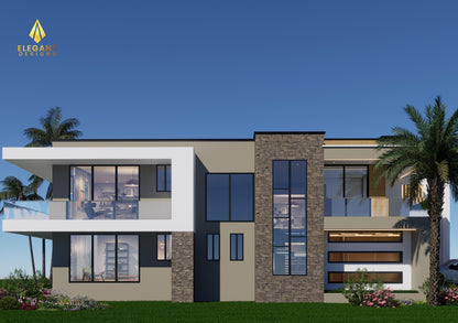5-Bedroom Ensuite Modern Villa