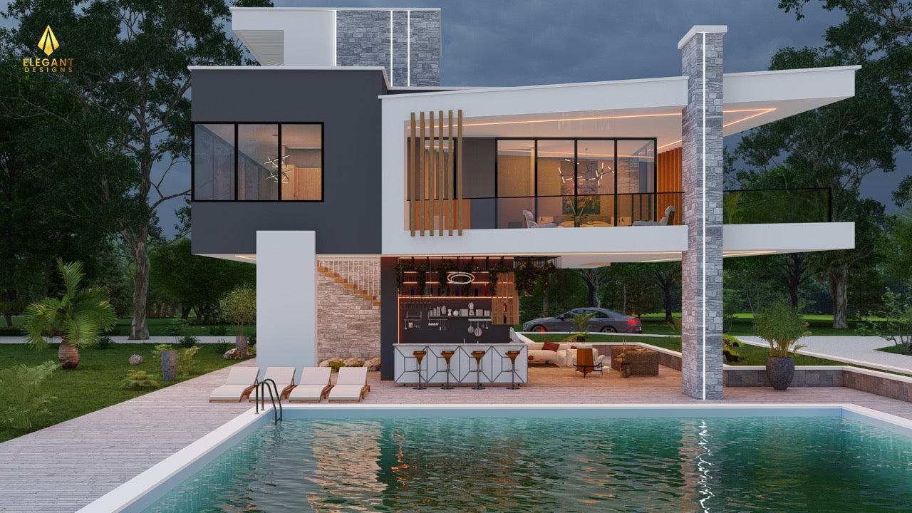 3-Bedroom Ensuite Elevated House