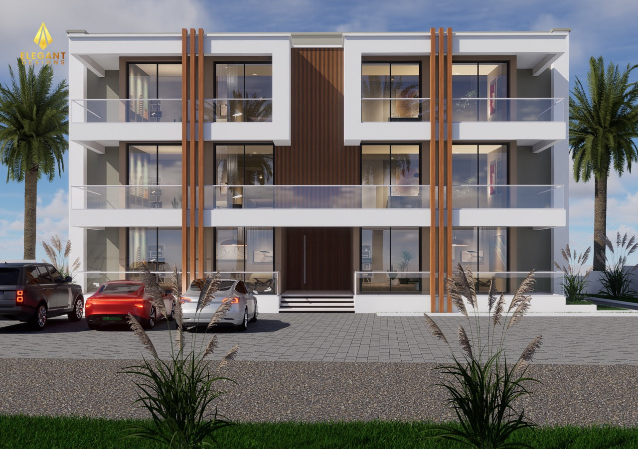 14-Unit Semi-Detached Apartment Building