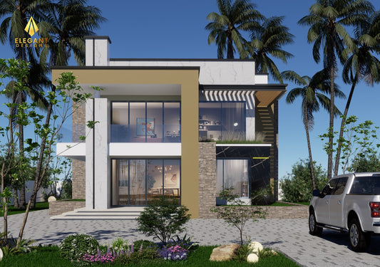 4-Bedroom Ensuite Modern Villa