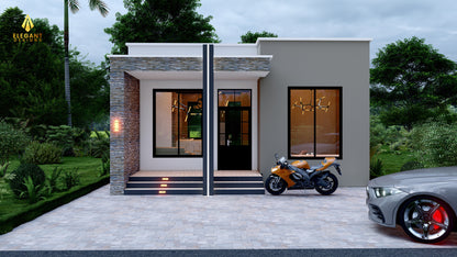 2 Bedrooms Contemporary House