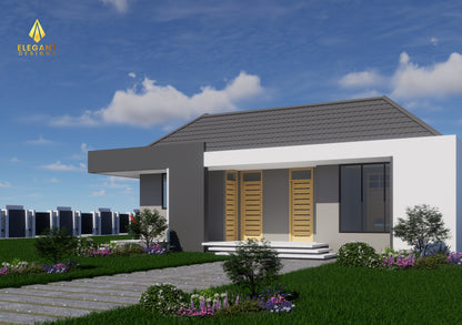 1 Self Bedroom Servant Quarter with Outdoor Kitchen, Laundry and Washroom.