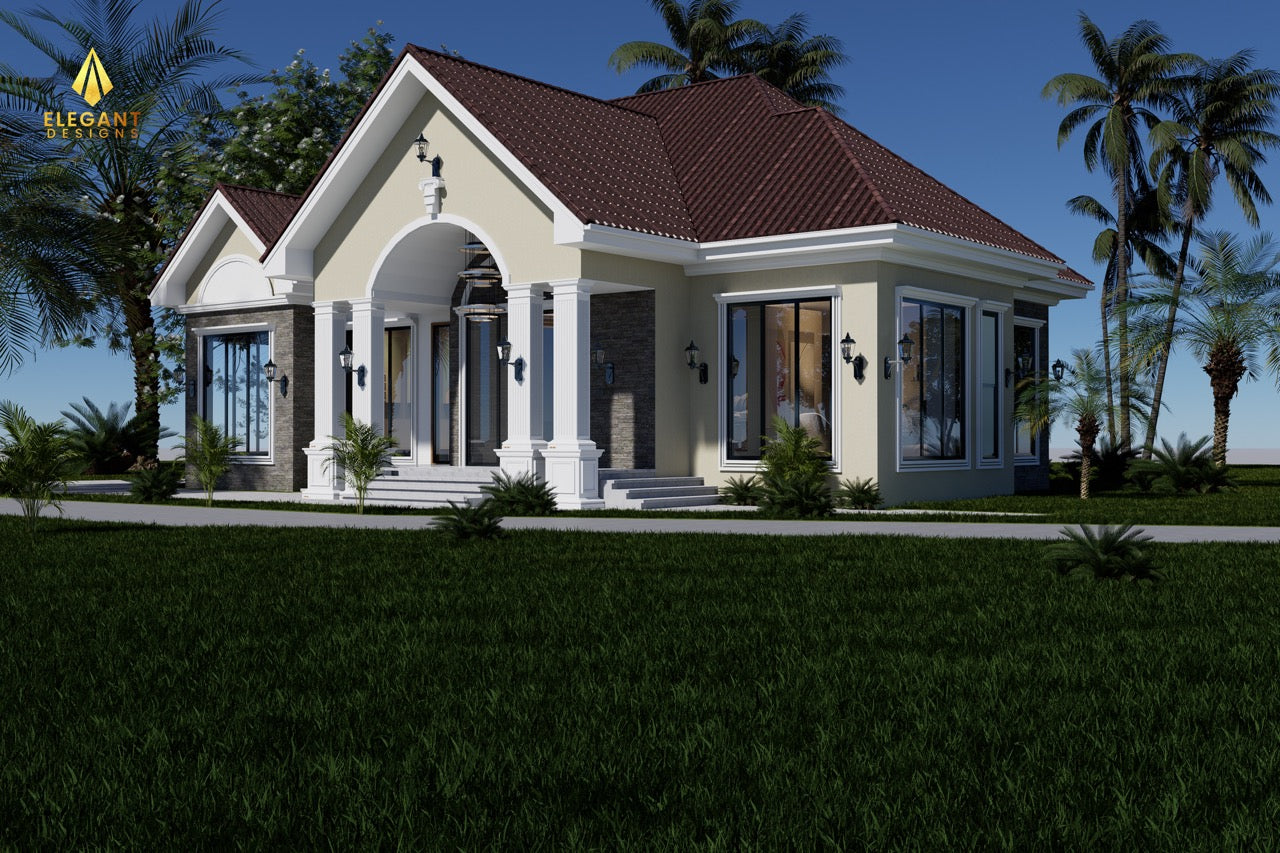 4-Bedroom Ensuite Classical House