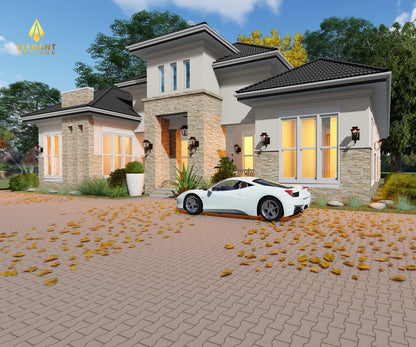 4-Bedroom Ensuite Classical House