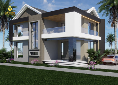 3-Bedroom Ensuite Contemporary House