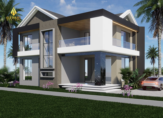 3-Bedroom Ensuite Contemporary House
