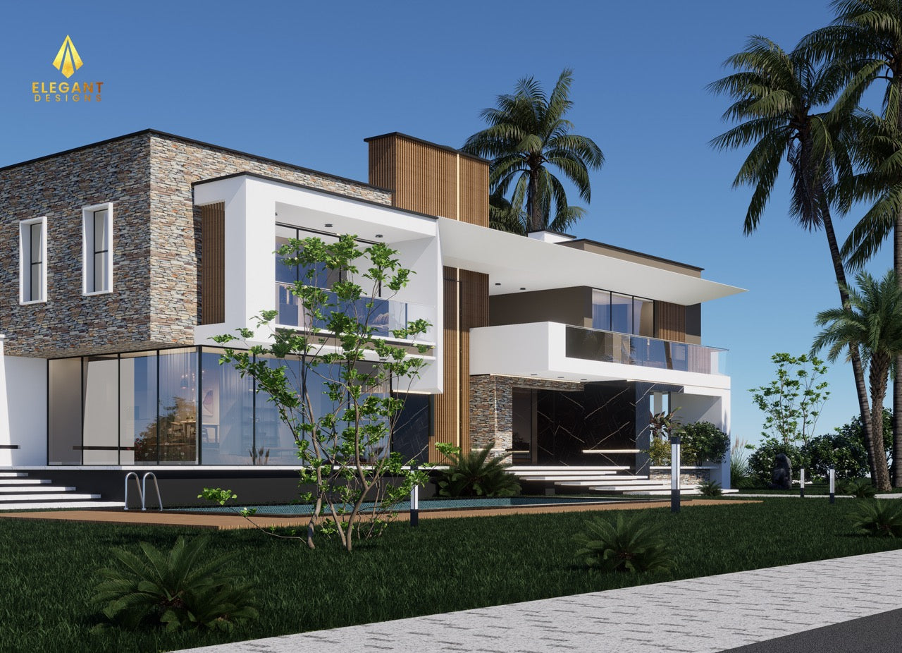 5-Bedroom Ensuite Modern Villa