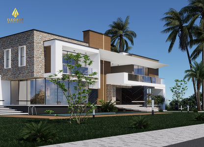 5-Bedroom Ensuite Modern Villa