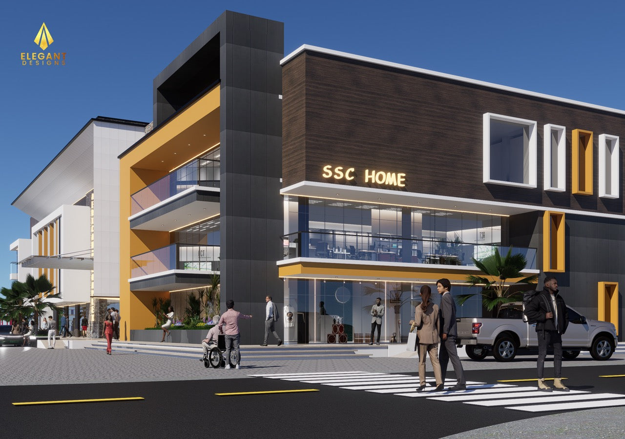 Modern Commercial Complex