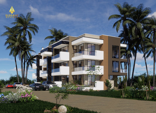 9-Unit Semi-Detached Apartment Building