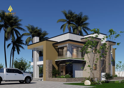 4-Bedroom Ensuite Modern Villa