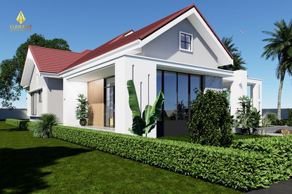 4-Bedroom Ensuite Contemporary House
