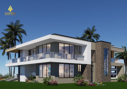 5-Bedroom Ensuite Modern Villa