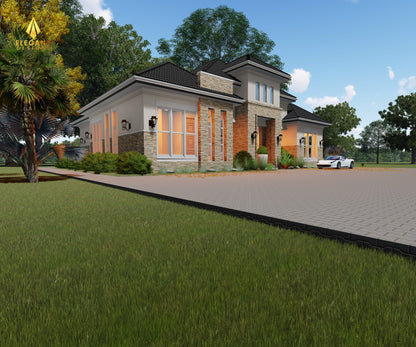 4-Bedroom Ensuite Classical House