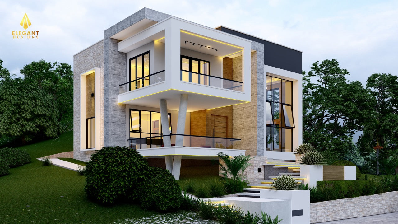 4-Bedroom Ensuite Modern Villa