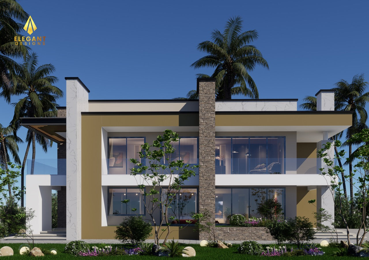 4-Bedroom Ensuite Modern Villa