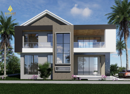 3-Bedroom Ensuite Contemporary House