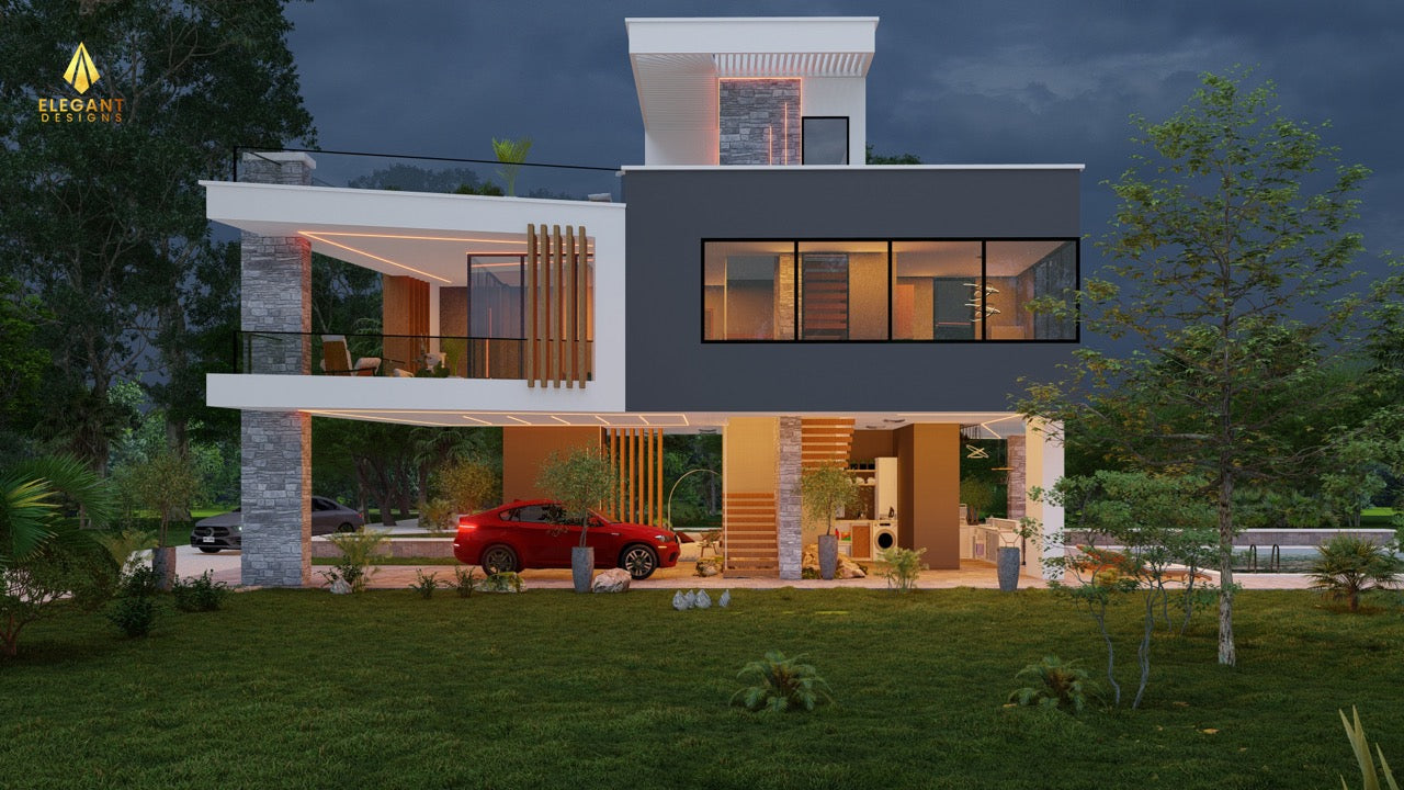 3-Bedroom Ensuite Elevated House