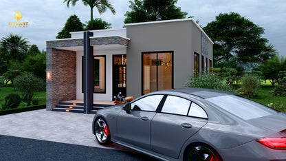 2 Bedrooms Contemporary House