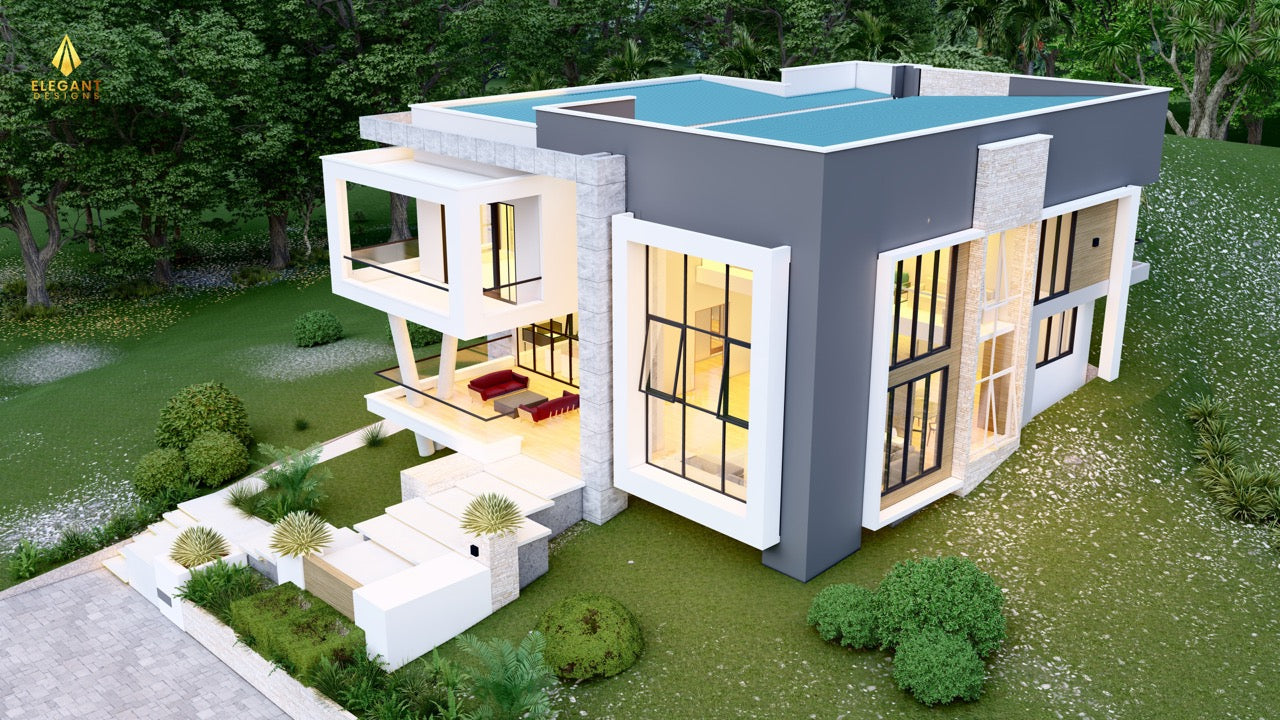 4-Bedroom Ensuite Modern Villa