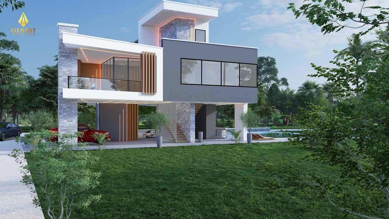 3-Bedroom Ensuite Elevated House