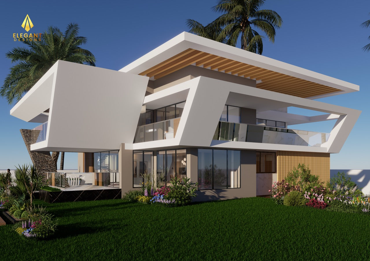 6-Bedroom Ensuite Modern Villa