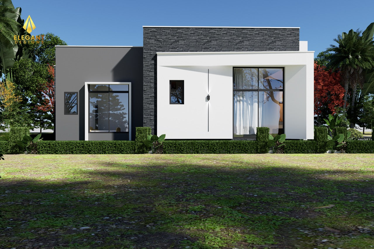 4-Bedroom Ensuite Contemporary House