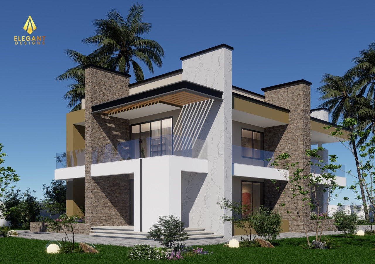 4-Bedroom Ensuite Modern Villa