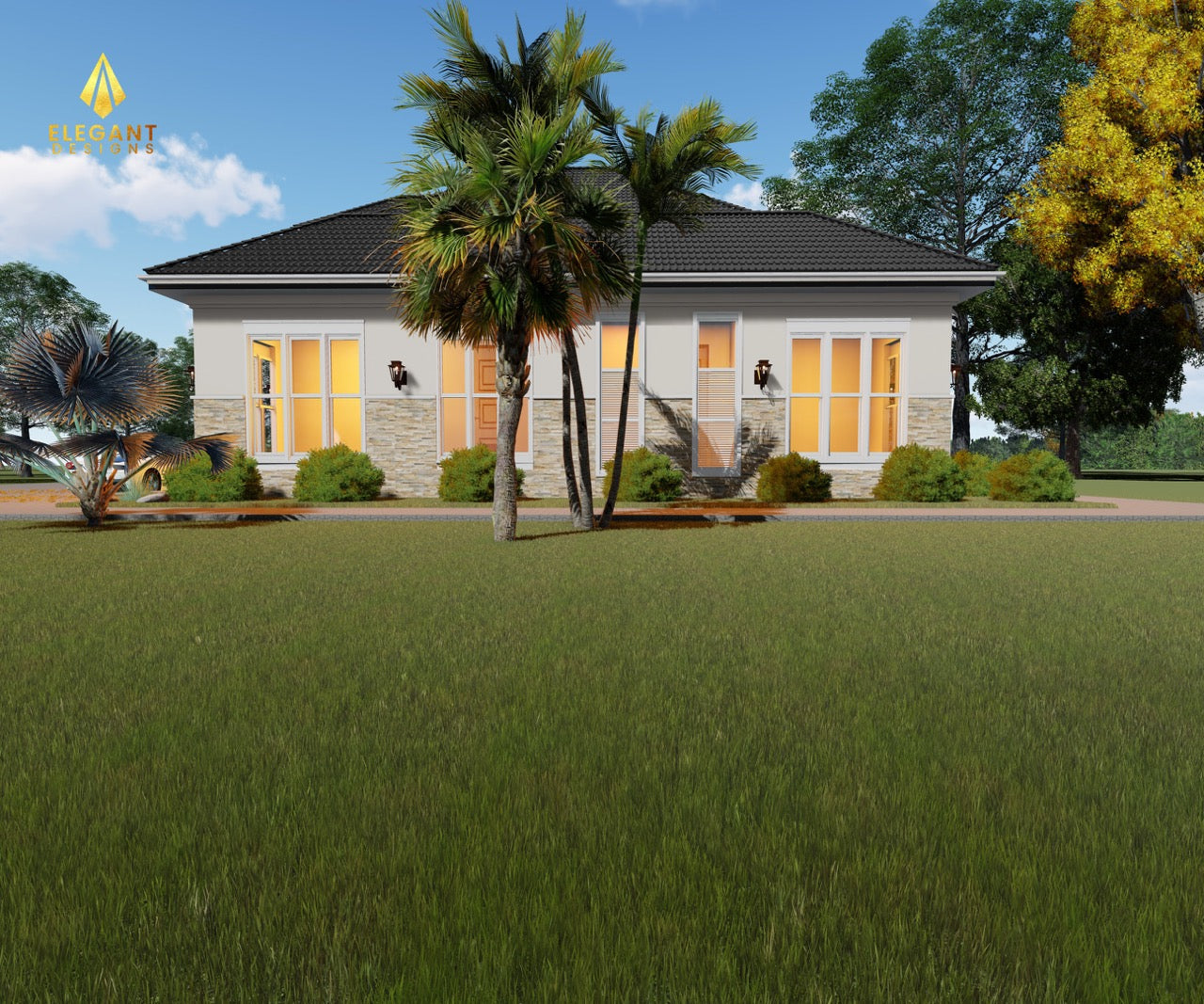 4-Bedroom Ensuite Classical House