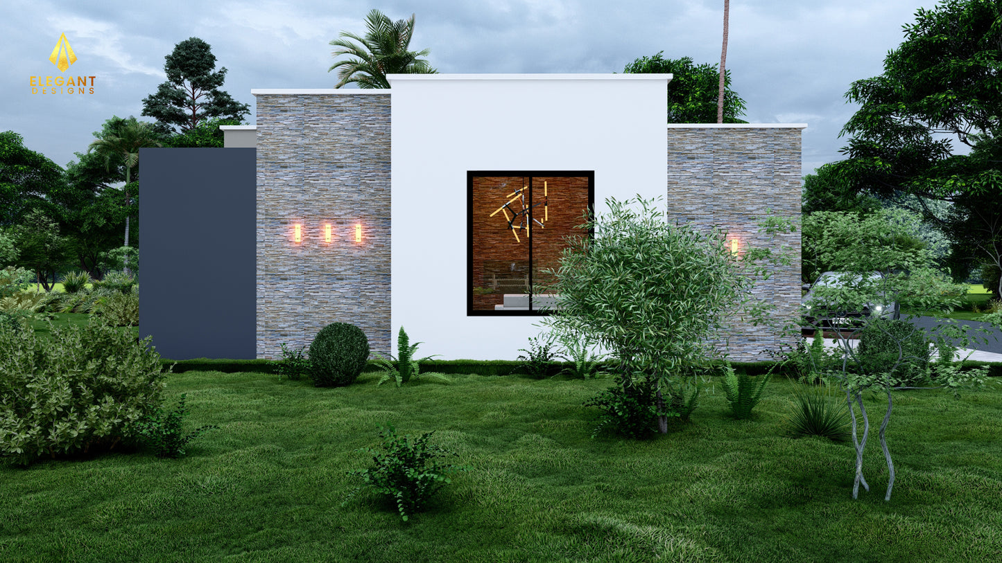 2 Bedrooms Contemporary House