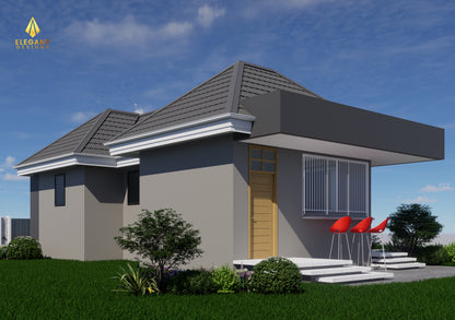 1 Self Bedroom Servant Quarter with Outdoor Kitchen, Laundry and Washroom.