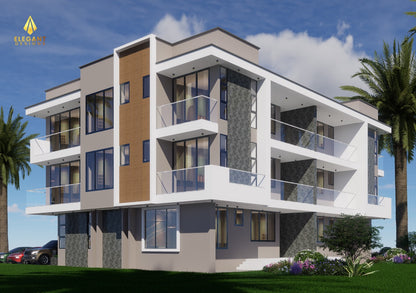 6-Unit Semi-Detached Apartment.