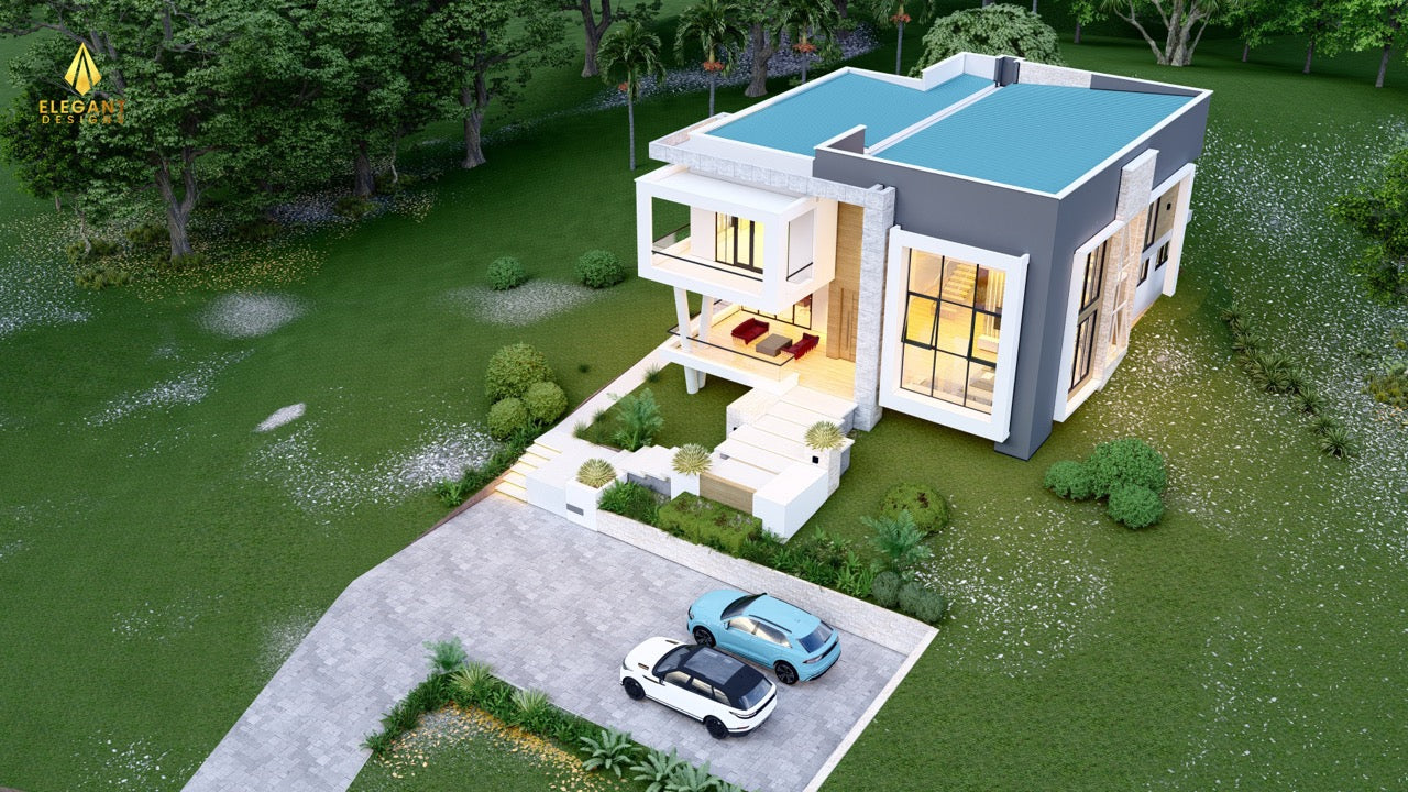 4-Bedroom Ensuite Modern Villa