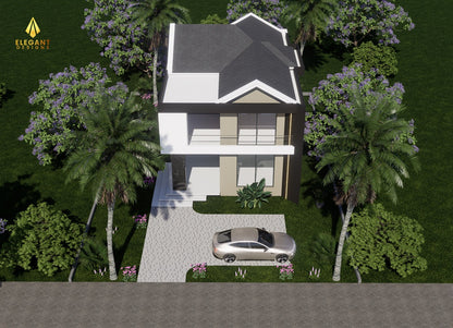 3-Bedroom Ensuite Contemporary House