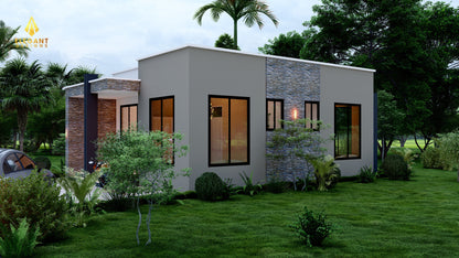 2 Bedrooms Contemporary House
