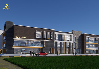 Modern Commercial Complex