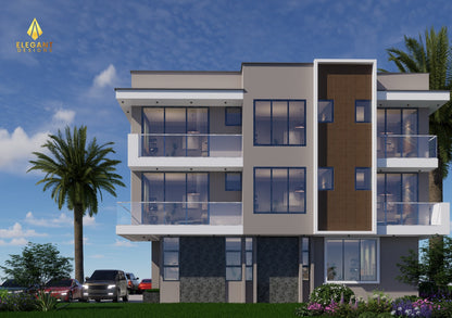 6-Unit Semi-Detached Apartment.