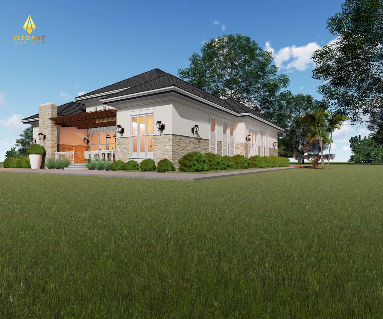 4-Bedroom Ensuite Classical House