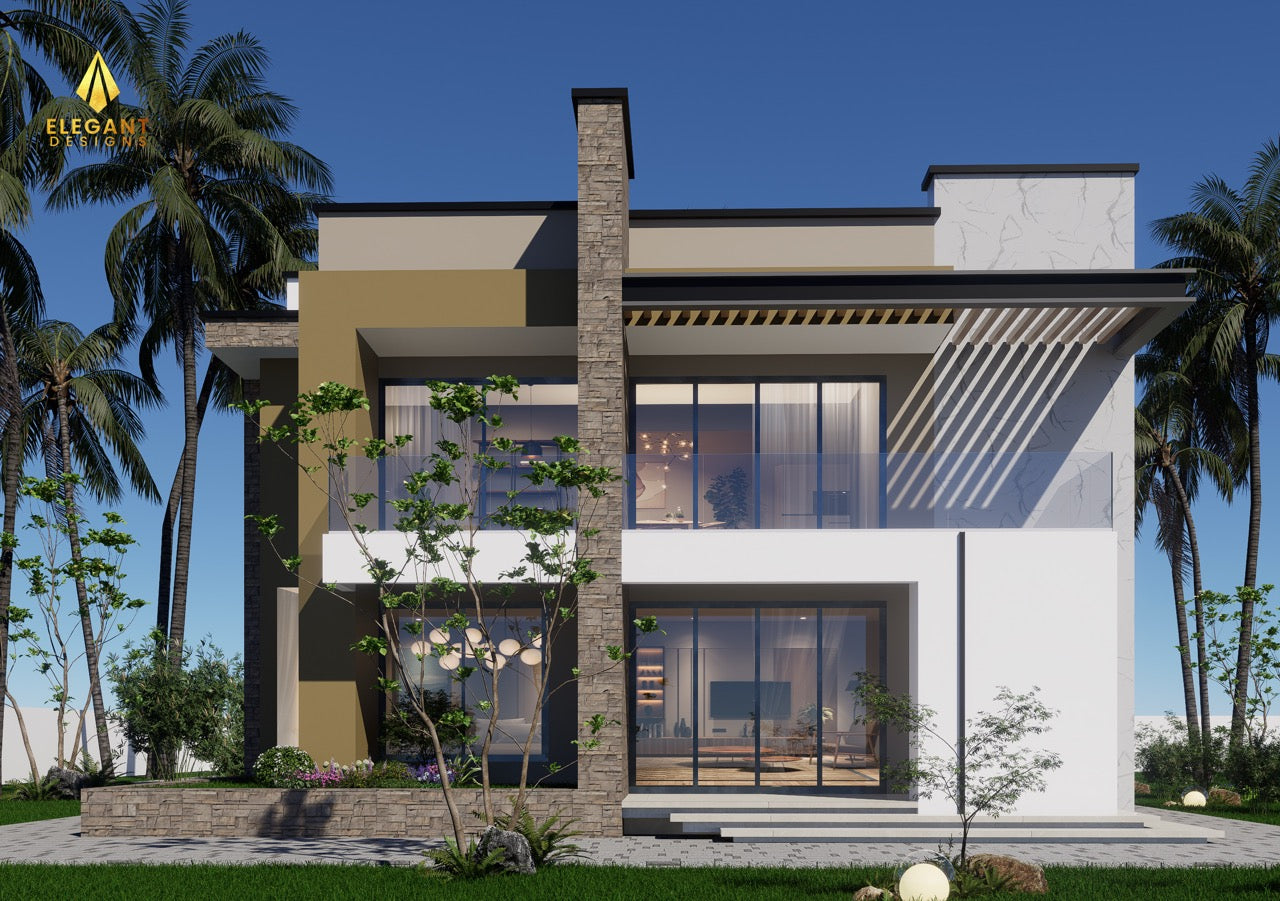 4-Bedroom Ensuite Modern Villa
