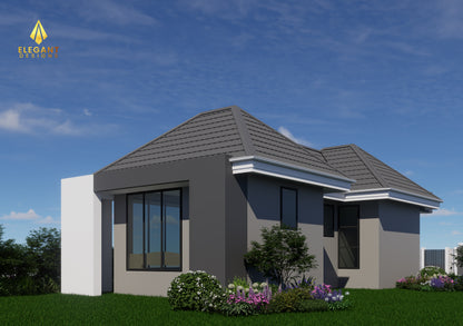 1 Self Bedroom Servant Quarter with Outdoor Kitchen, Laundry and Washroom.