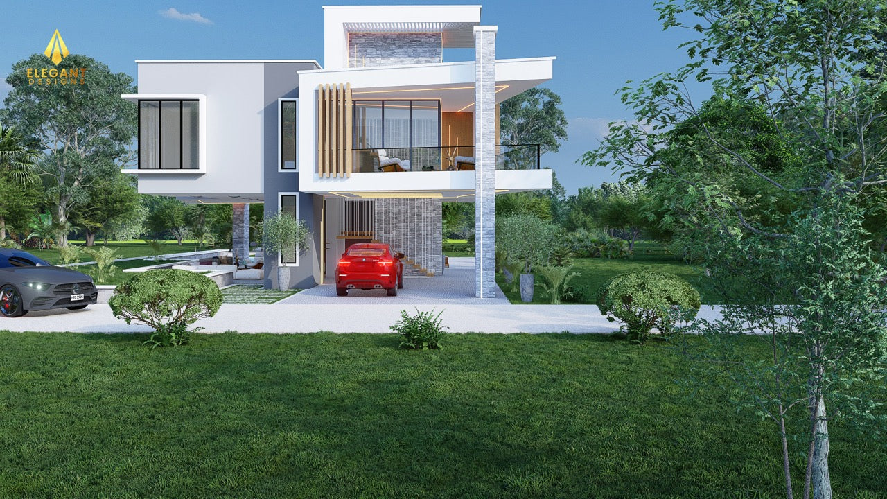 3-Bedroom Ensuite Elevated House