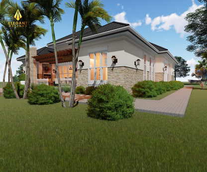 4-Bedroom Ensuite Classical House